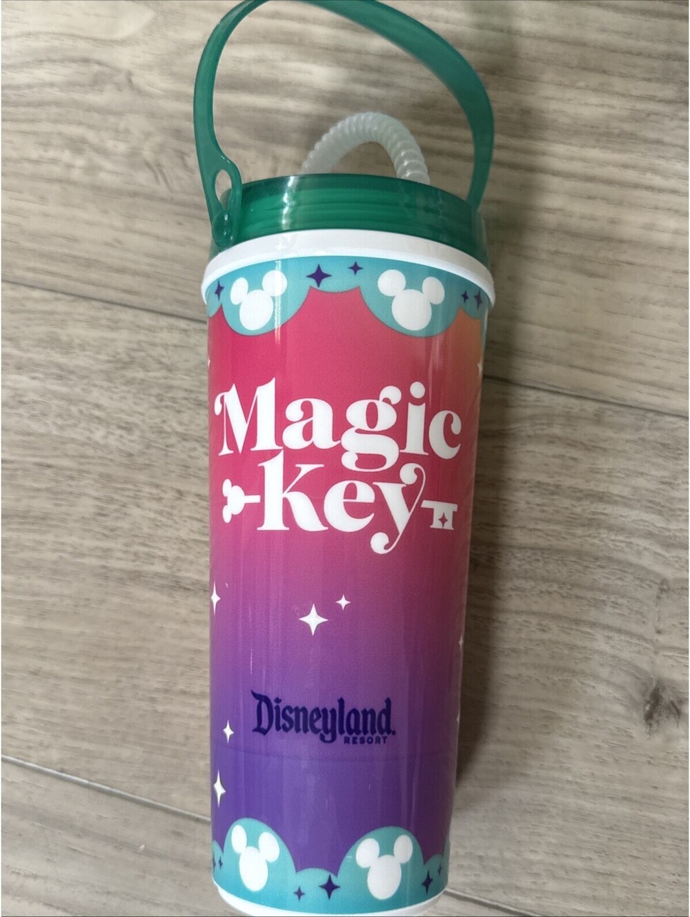 DISNEYLAND DISNEY MAGIC KEY TUMBLER CUP SIPPY NEW